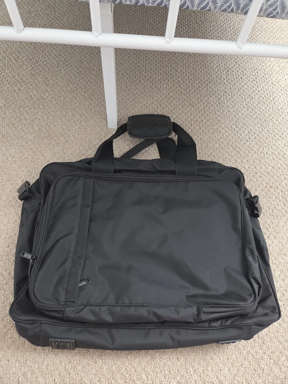 Calvin Klein Black Men's Travel Briefcase Bag -